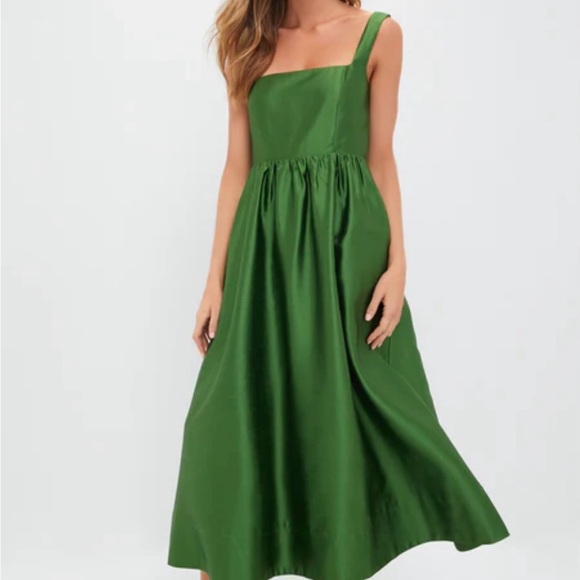 Tuckernuck Dresses & Skirts - Tuckernuck Green Dupioni Esme Dress